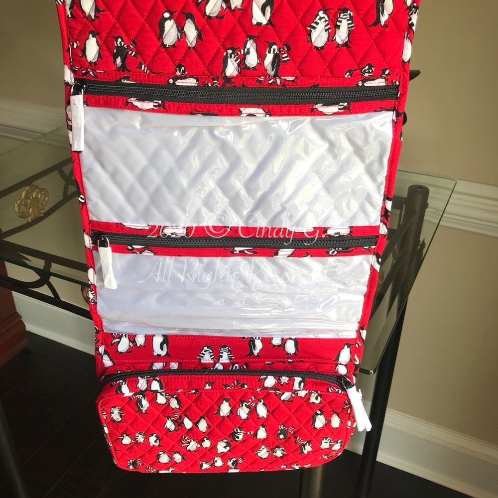 ✨NWT Vera Bradley Hanging Travel Organizer Penguin - Picture 10 of 12